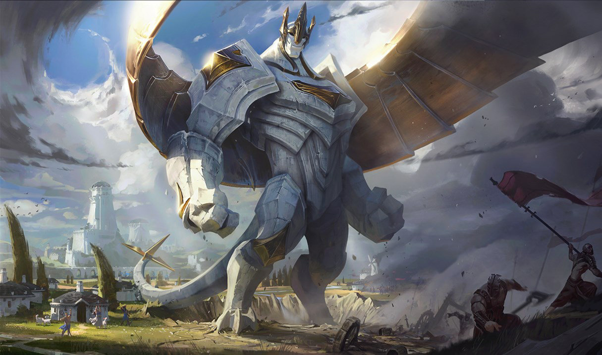 Splash de Galio